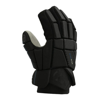 Warrior Lacrosse Kids Evo Rise Glove Yth Lacrosse Gloves in Black Color