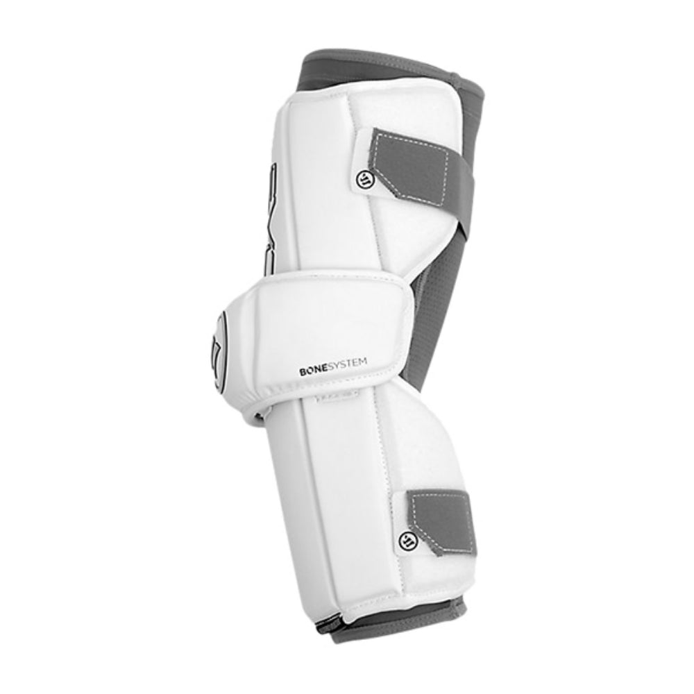 Warrior Lacrosse Unisex Evo Ag Lacrosse Pads in White Color
