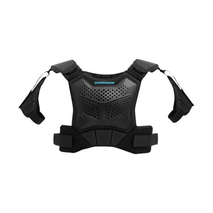 Warrior Lacrosse Kids Evo Rise Shoulder Pad Lacrosse Pads in Black Color