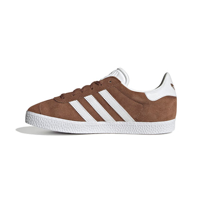 Adidas Kids Gazelle Sneakers in Brown Color