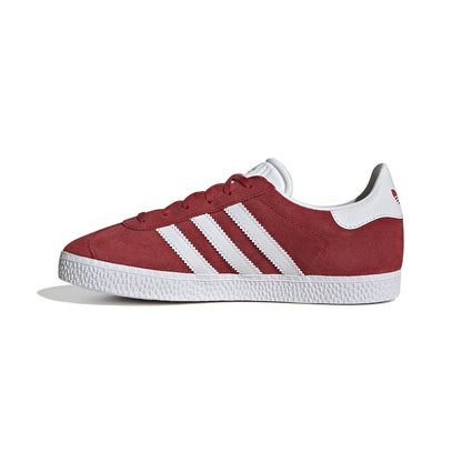 Adidas Kids Gazelle Sneakers in Orange Color