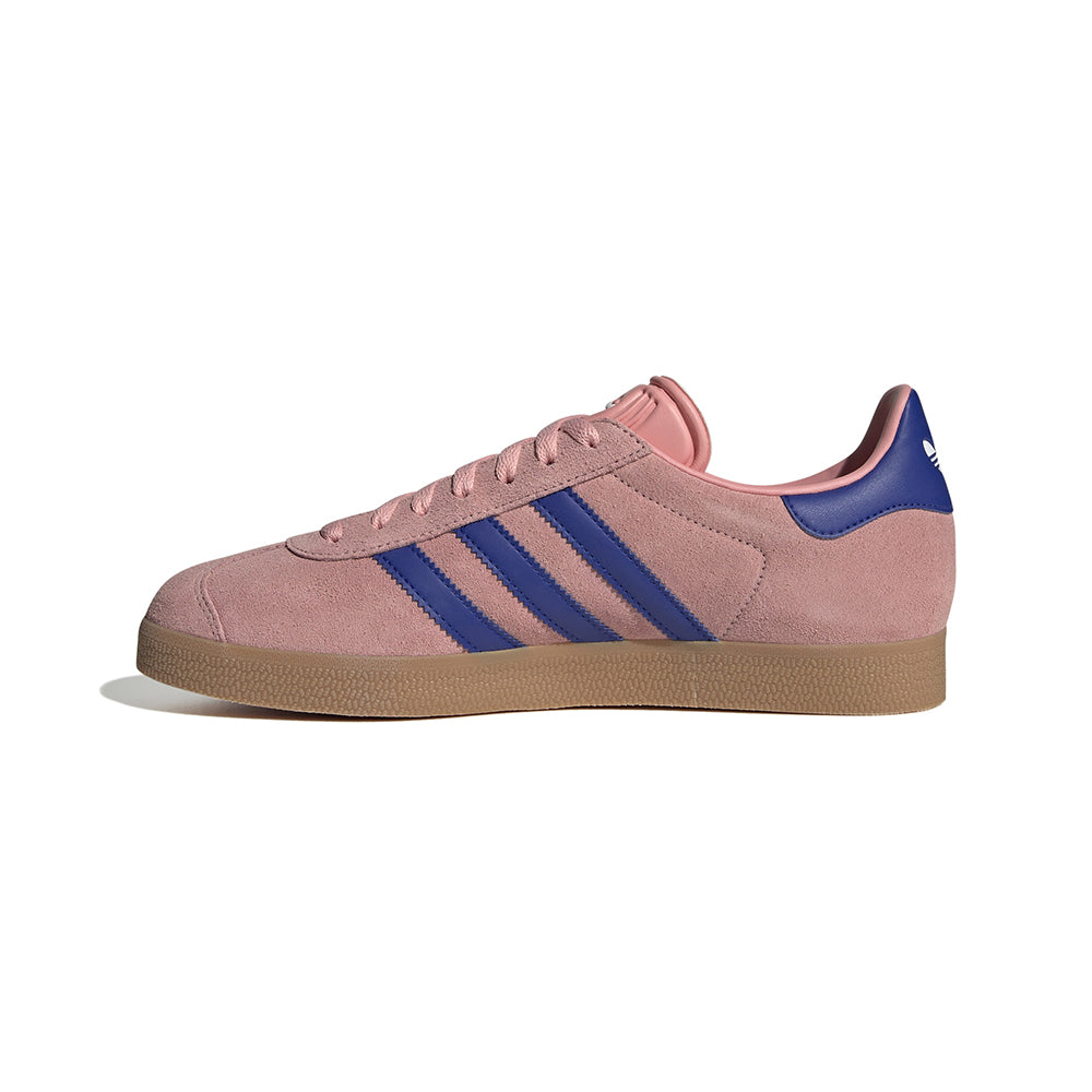 adidas Gazelle Shoes - Men's - Semi Pink Spark / Lucid Blue / Gum - 8 adidas Gazelle Shoes - Men's - Semi Pink Spark / Lucid Blue / Gum - 8