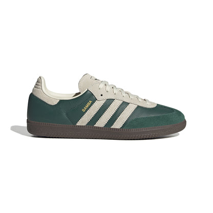 Adidas Mens Samba Og Sneakers in Green Color