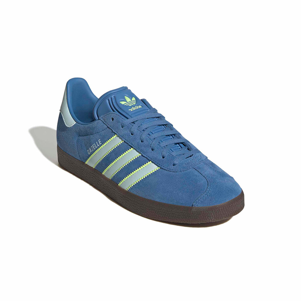 Adidas Mens Gazelle Sneakers in Blue Color