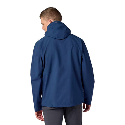 Marmot Mens Prcp Evo Pro Jkt Shells in Blue Color