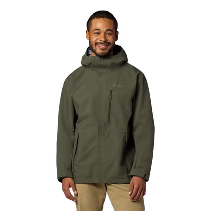 Marmot Mens Prcp Evo Pro Jkt Shells in Green Color