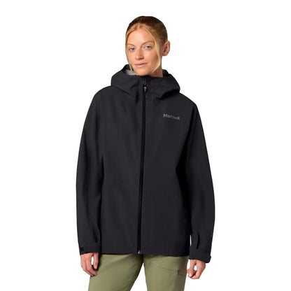Marmot Womens Prcp Evo Flx Jkt Shells in Black Color