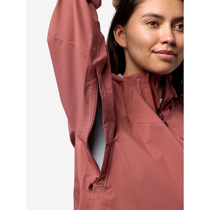 Marmot Womens Prcp Evo Flx Jkt Shells in Brown Color