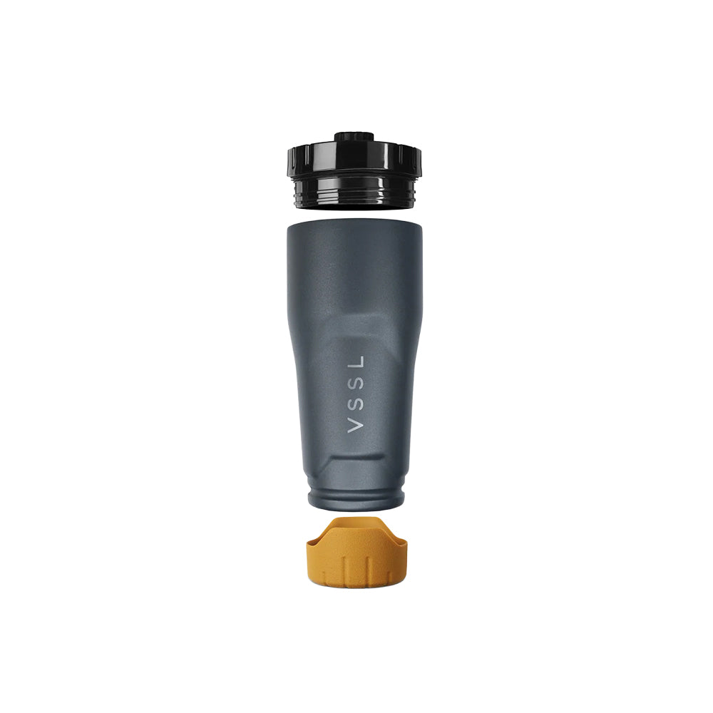 Vssl Rift Tumbler 16Oz Water Bottles in Grey Color