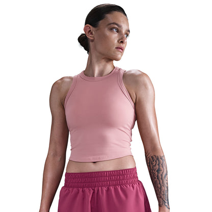 Nike Womens Df One Mr 3In Bl Shorts in Pink Color