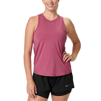 Nike Womens One Classic Tank Tops in Pink Color