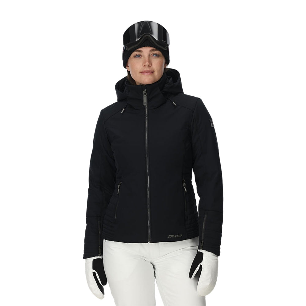 Spyder Womens Schatzi Jacket Skiing & Snowboarding Jackets in Black Color