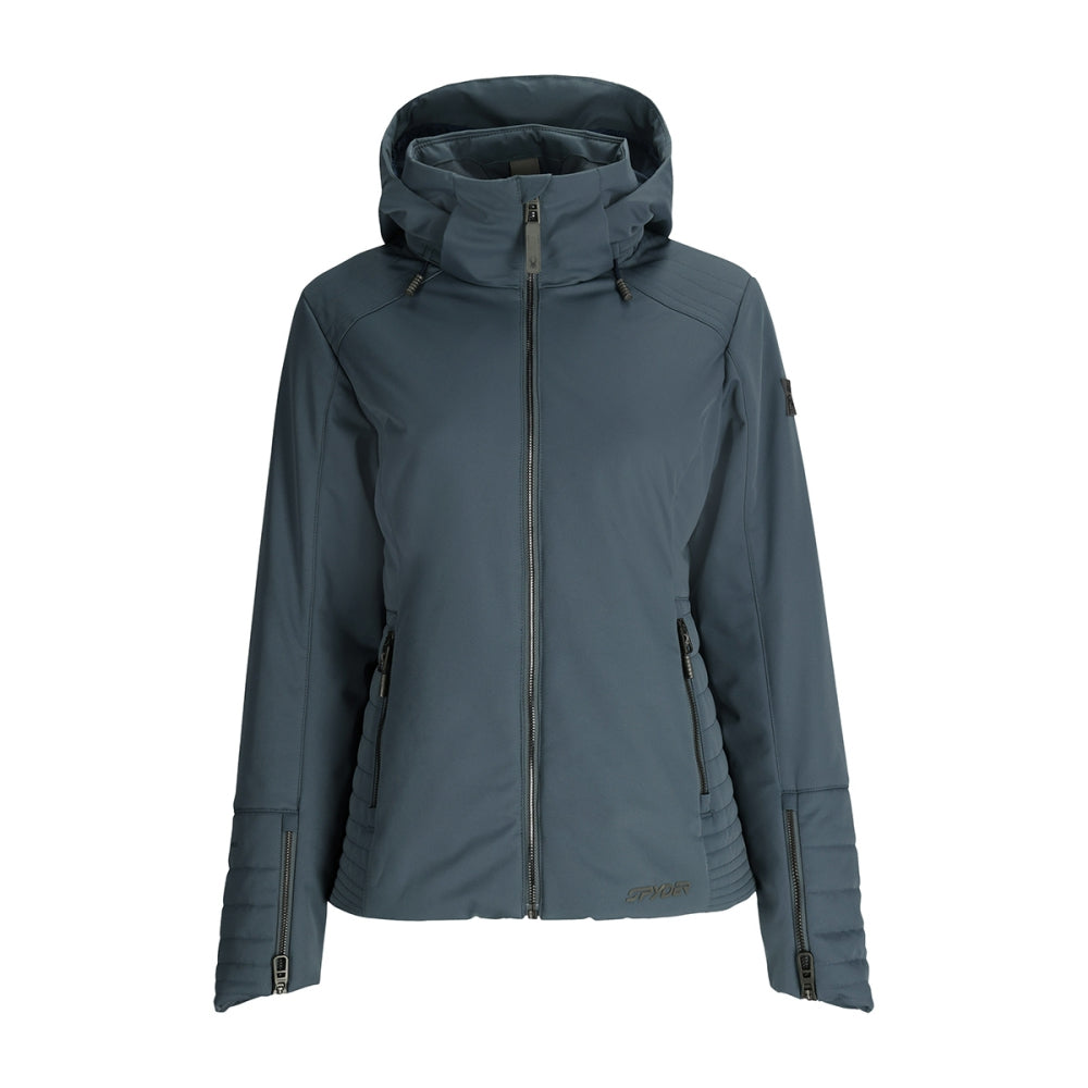Spyder Womens Schatzi Jacket Skiing & Snowboarding Jackets in Blue Color