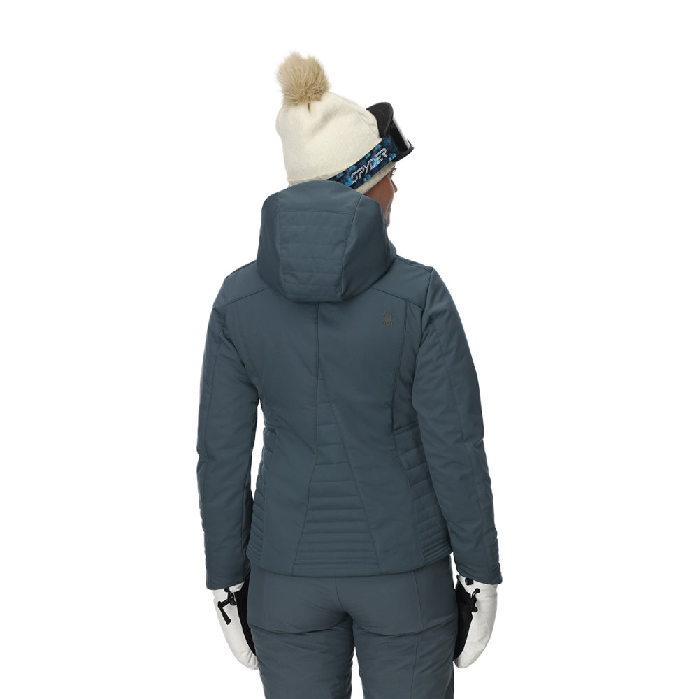 Spyder Womens Schatzi Jacket Skiing & Snowboarding Jackets in Blue Color
