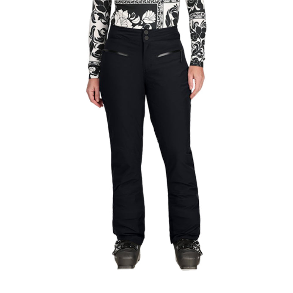 Obermeyer Womens Curvy Bliss Pant Skiing & Snowboarding Pants in Black Color