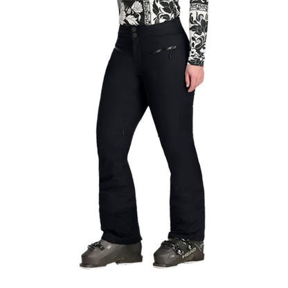 Obermeyer Womens Curvy Bliss Pant Skiing & Snowboarding Pants in Black Color