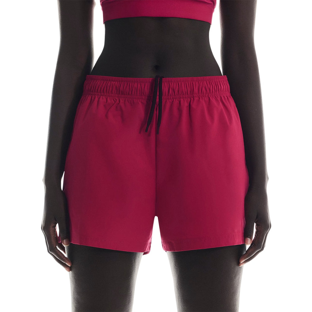 On Womens 3In Core Shorts in Red Color