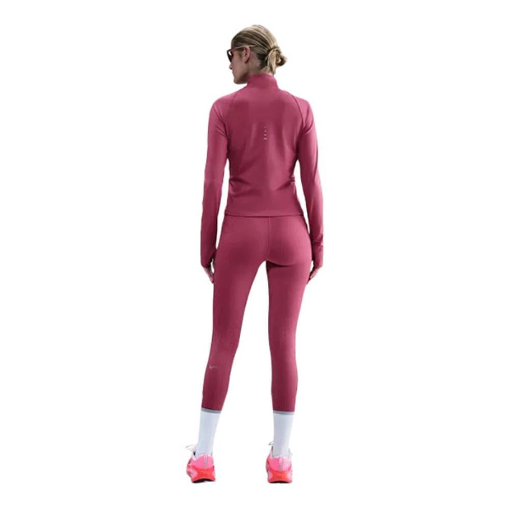 Nike Womens Df Fz Running Mid Laye Running Jackets in Grey Color