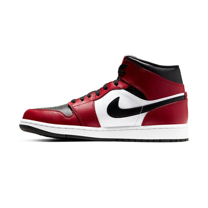 Jordan Mens Air Jordan 1 Mid Sneakers in Black Color