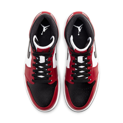 Jordan Mens Air Jordan 1 Mid Sneakers in Black Color