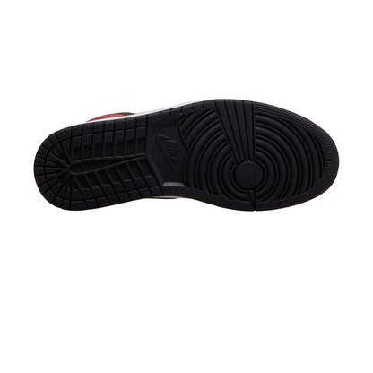 Jordan Mens Air Jordan 1 Mid Sneakers in Black Color