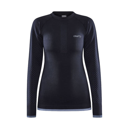 Craft Womens Adv Warm Intensity Tops in Black Color