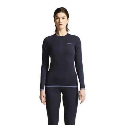 Craft Womens Adv Warm Intensity Tops in Black Color