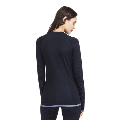 Craft Womens Adv Warm Intensity Tops in Black Color