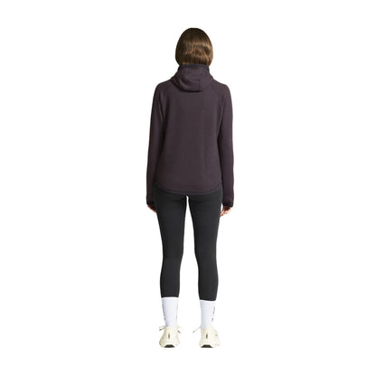 Craft Womens Grid Hood Tops in Purple Color