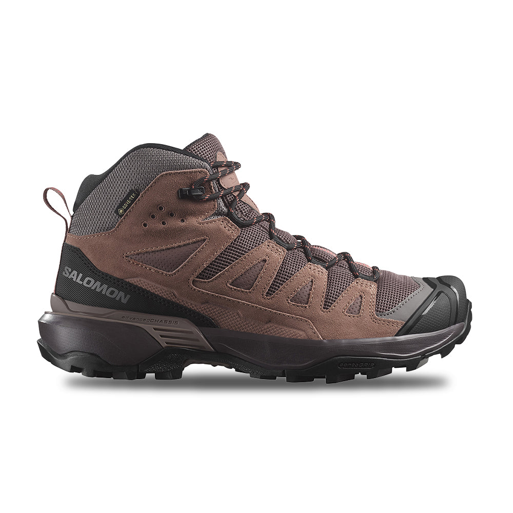 Salomon Womens X Ultra 360 Leather Mid | PEPPERCORN – Paragon Sports