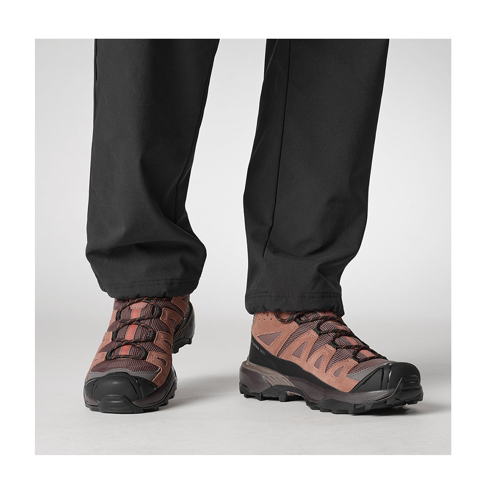 Salomon Womens X Ultra 360 Leather Mid Boots in No Color