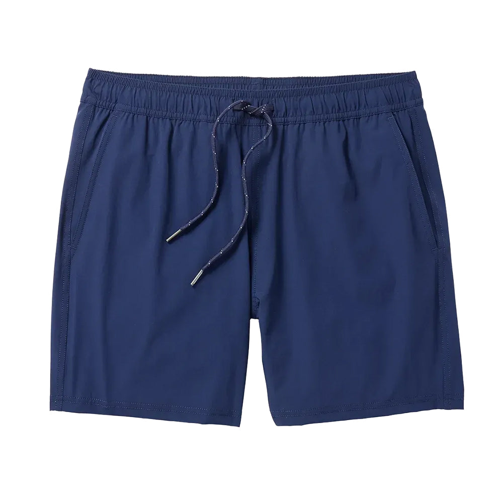 Fair Harbor Clothing Pbc Mens The Bungalo 5 Inch Swimsuits in Blue Color