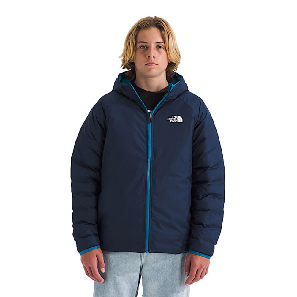 The North Face Kidss' Reversible Perrito Skiing & Snowboarding Jackets in Blue Color