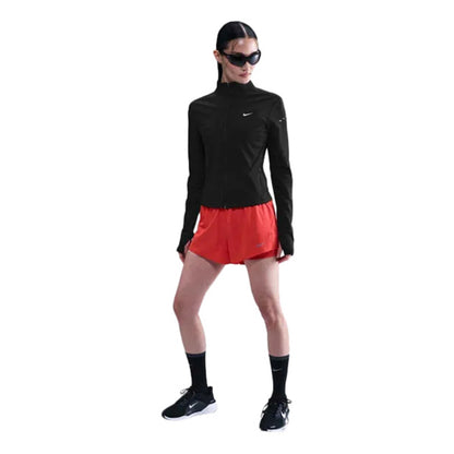 Nike Womens Df Fz Running Mid Laye Running Jackets in Black Color