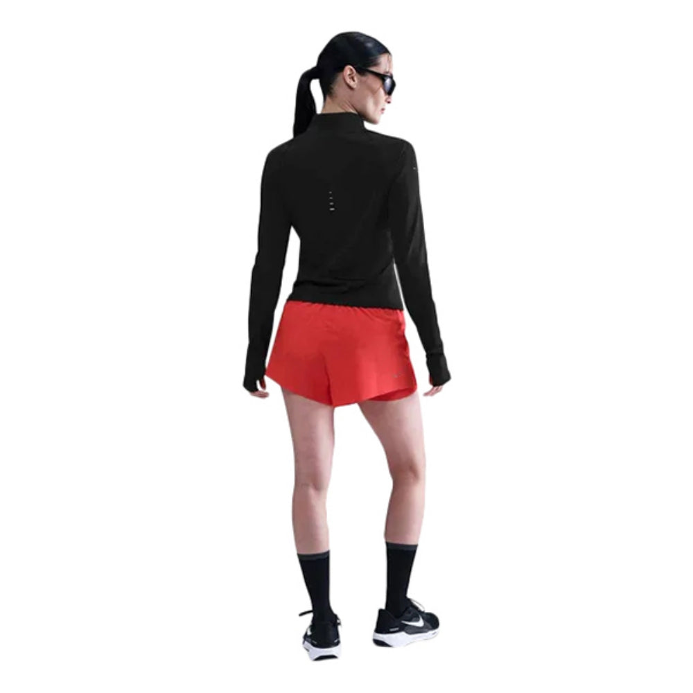Nike Womens Df Fz Running Mid Laye Running Jackets in Black Color