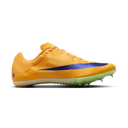 Nike Unisex Zoom Rival Sprint Track Spikes in Yellow Color