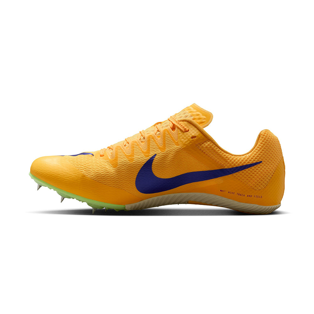 Nike Unisex Zoom Rival Sprint Track Spikes in Yellow Color