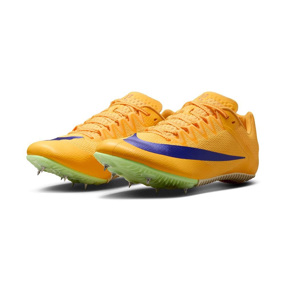 Nike Unisex Zoom Rival Sprint Track Spikes in Yellow Color