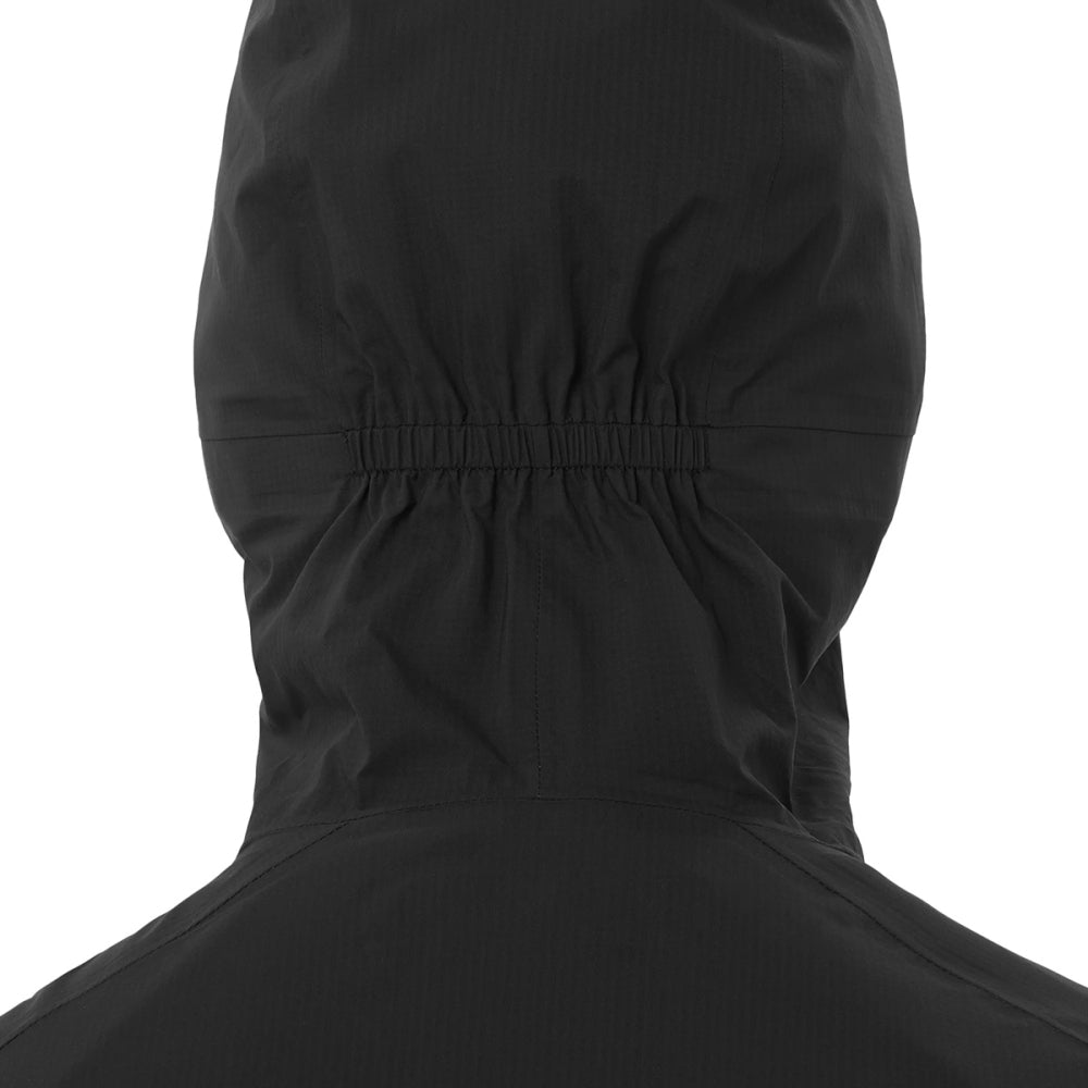 Salomon Mens Bonatti Waterproof Jkt M Running Jackets in Black Color