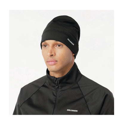 RUN TECH BEANIE U | DEEP BLACK