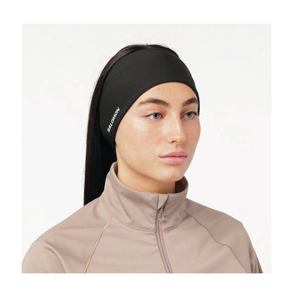 RUN TECH HEADBAND U | DEEP BLACK