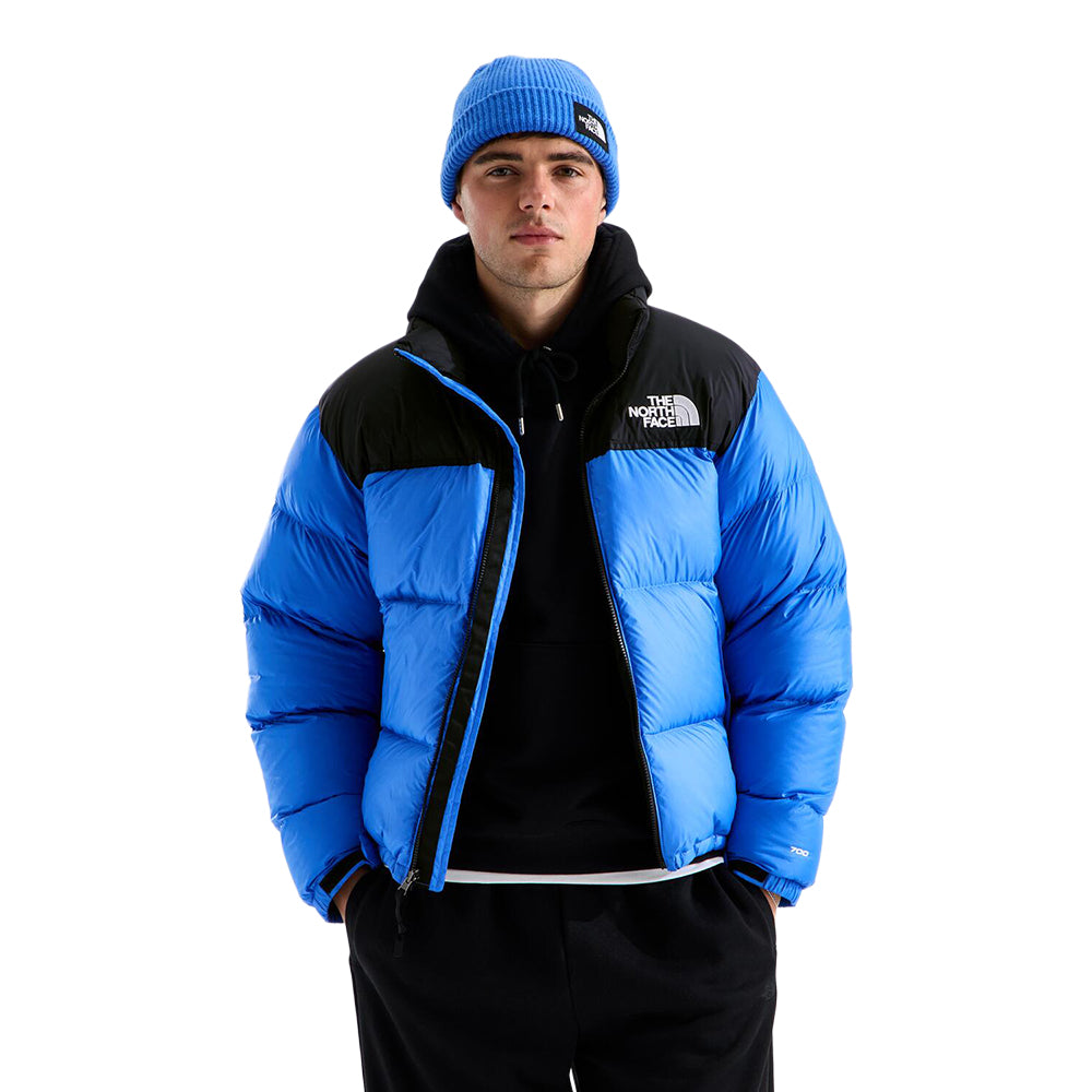The North Face Mens 1996 Retro Nuptse City Coats in Blue Color