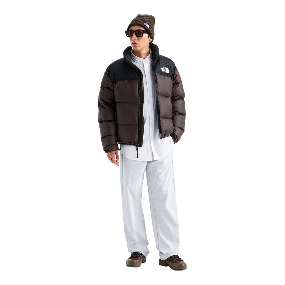 The North Face Mens 1996 Retro Nuptse City Coats in Brown Color