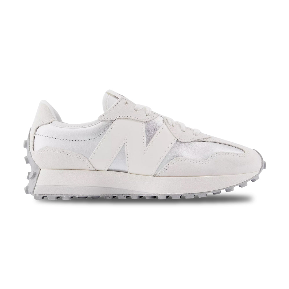 New Balance Womens 327 Sneakers in White Color