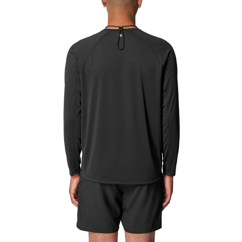 Salomon Shkout Core Ls Tee M | DEEP BLACK – Paragon Sports