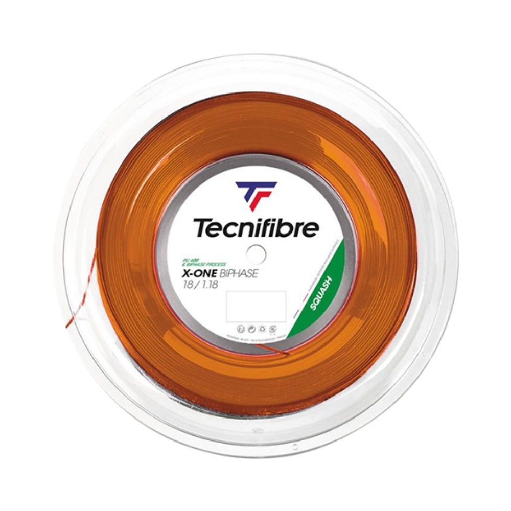 Tecnifibre X-One Biphase Squash Tennis Strings in No Color
