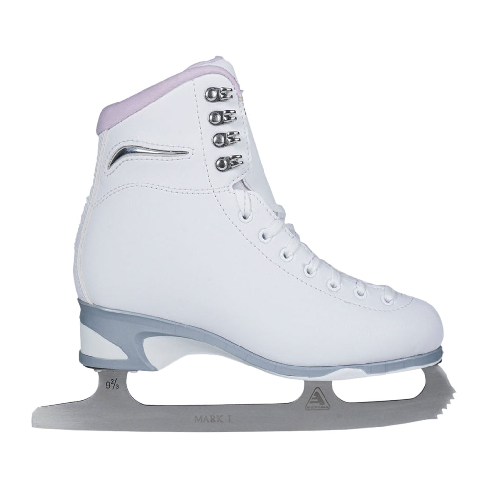 Jackson Skate Womens Finesse 180 Wmn Skate Ice Skates in White Color