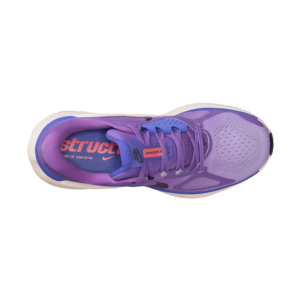 Nike Womens Structure Plus Running Shoes in Purple Color