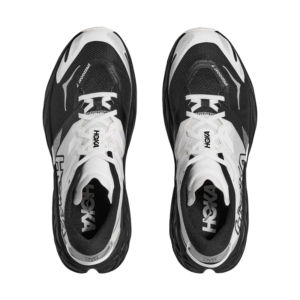 Hoka Womens Speedgoat 7 Trail Running Shoes in Black Color