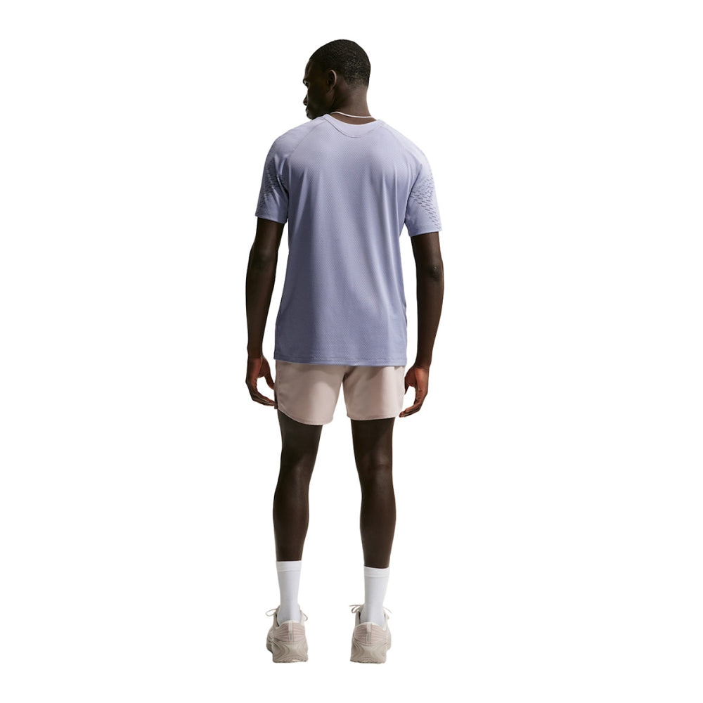 Nike Mens Df Adv short sleeve Top in Purple Color